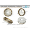 Glass wheels diamond flat glass edge grinding wheels